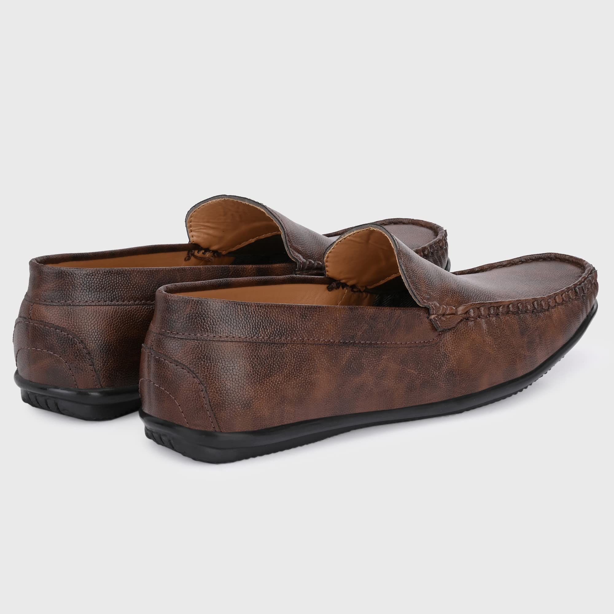 Men's 8242 Brown Loafers_9 UK (8242-4) - Image 8