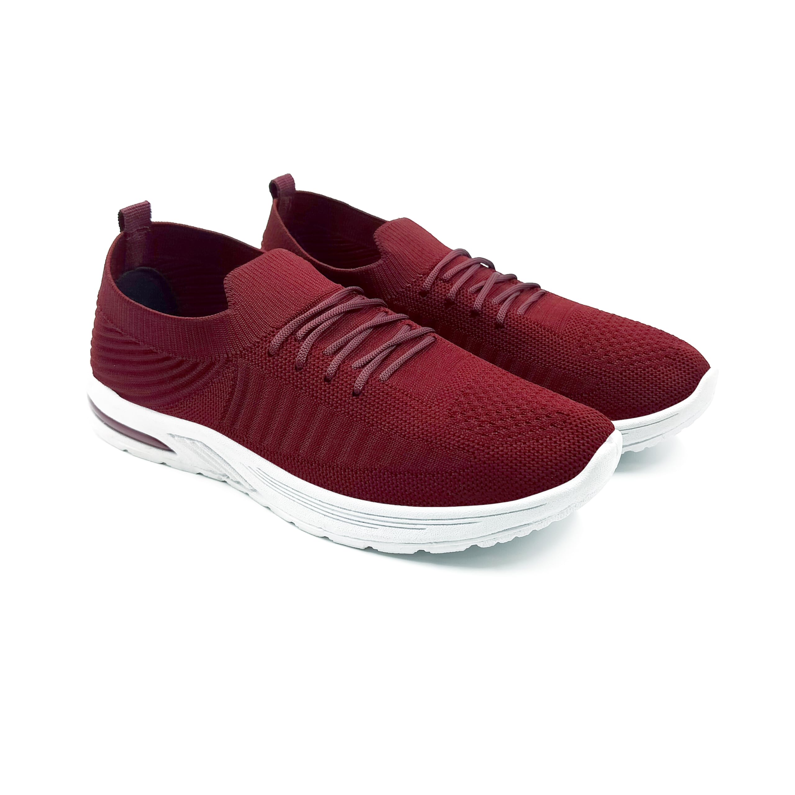 Women Stylish Casual Sports Shoes | Lightweight Walking & Running Sneakers Red