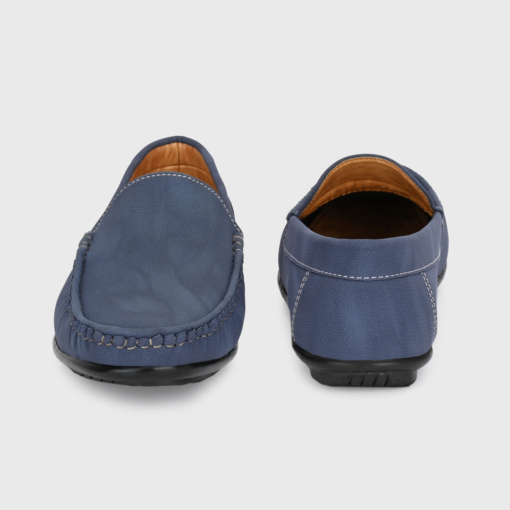 Men's 8242 Navy Loafers_8 UK (8242-1) - Image 7