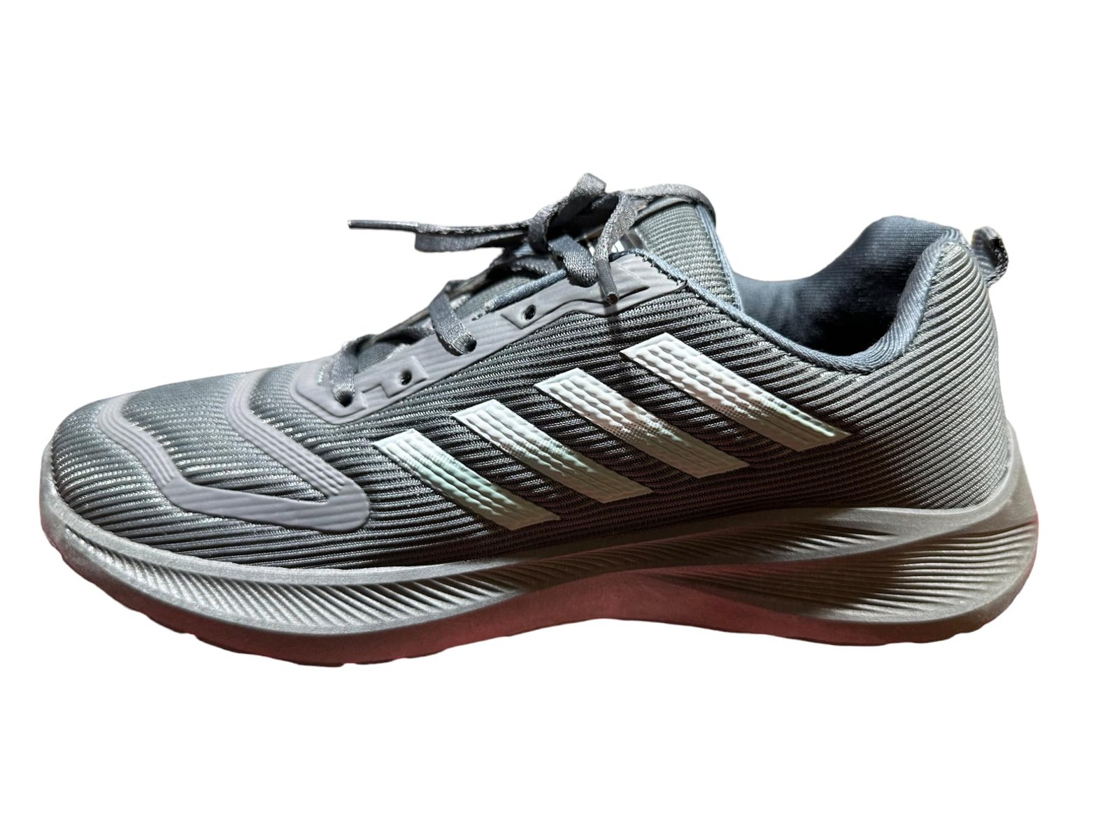 Sports Shoes for Men (8) Grey Black - Image 2