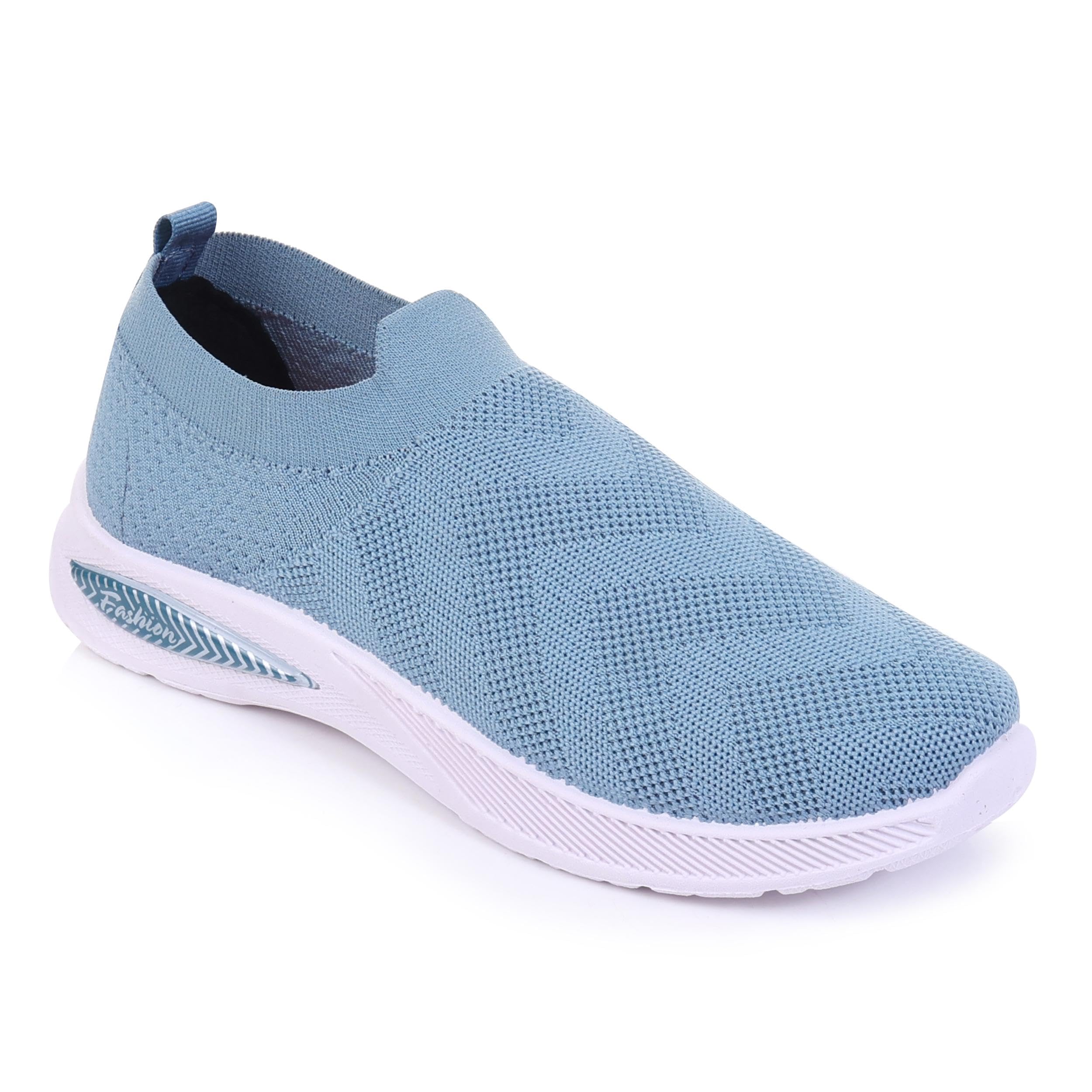 Premium Sports Shoes for Women | Running, Walking & Gym Fitness Shoes | Trendy Lightweight Sneakers(E-Blue-7)