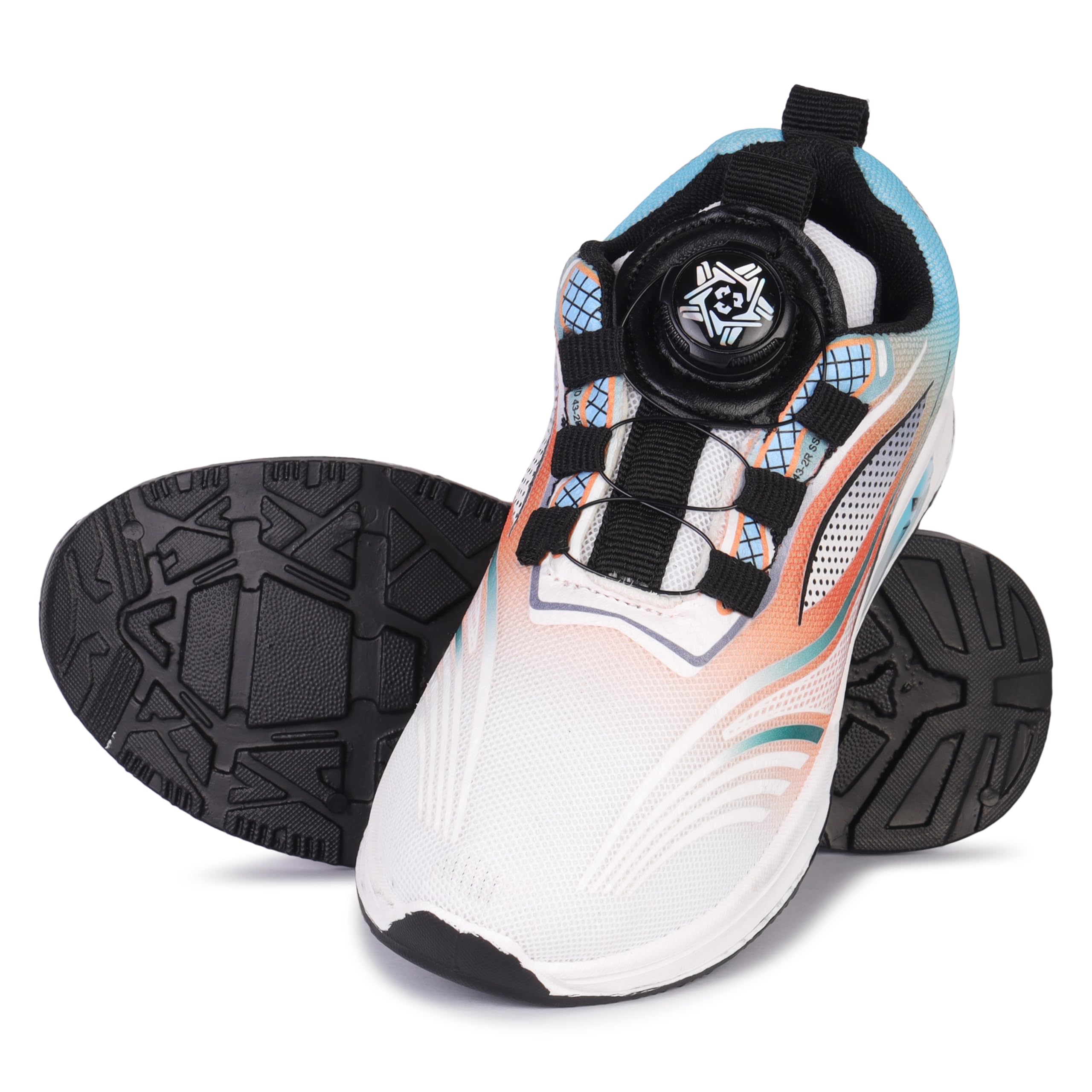 Kids Lightweight Casual Shoes with Comfortable Cushioning & Stylish Design for Boys Multicolor