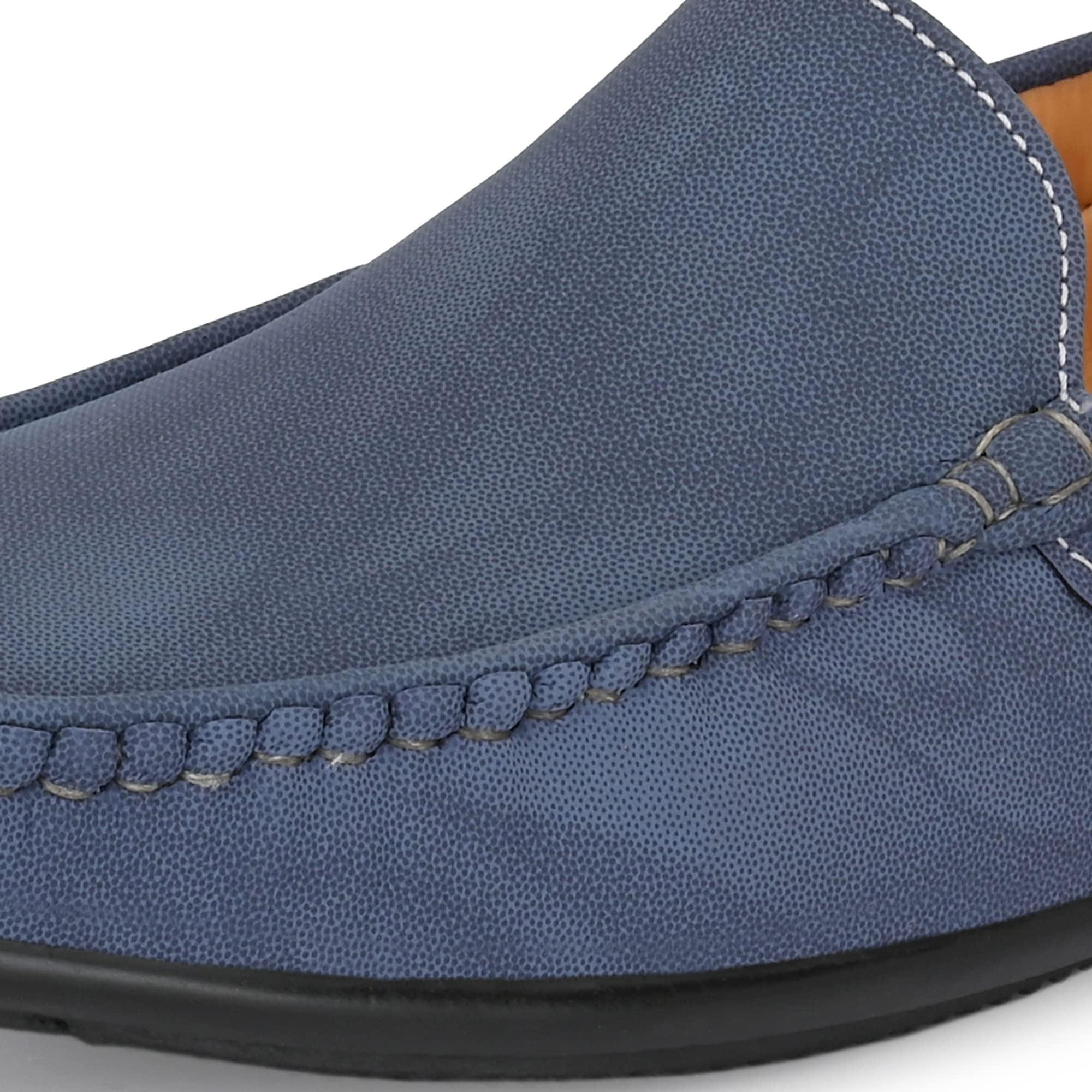 Men's 8242 Navy Loafers_8 UK (8242-1) - Image 6